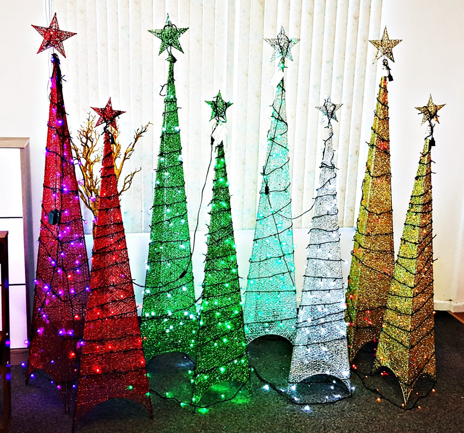 Foldable Christmas trees